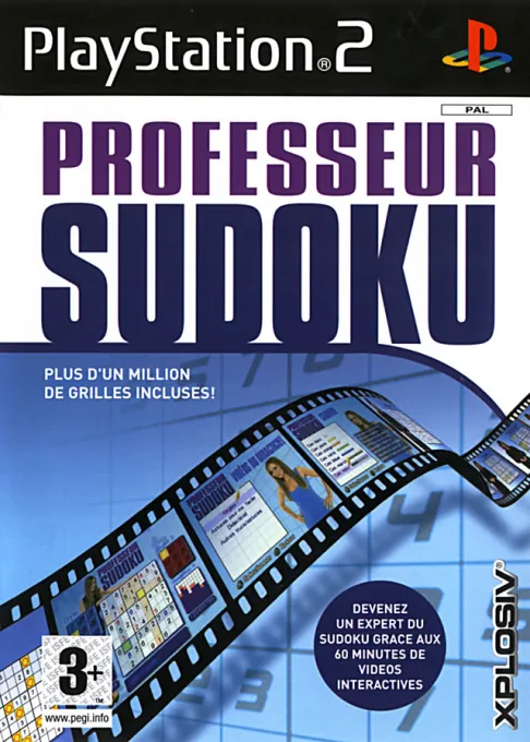 Jaquette de Professeur Sudoku