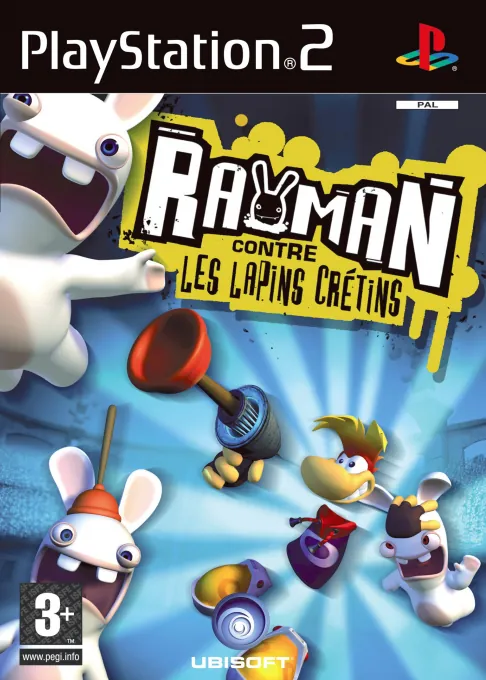 Jaquette de Rayman Contre Les Lapins Crétins