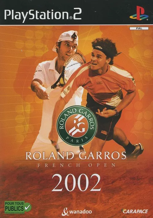 Jaquette de Roland Garros French Open 2002