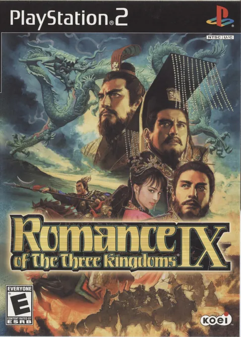 Jaquette de Romance of the Three Kingdoms IX
