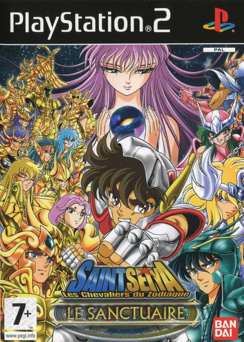 Jaquette de Saint Seiya : Les Chevaliers du Zodiaque : Le Sanctuaire