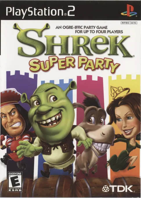 Jaquette de Shrek : Super Party