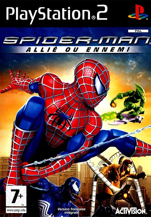 Jaquette de Spiderman allié ou ennemi