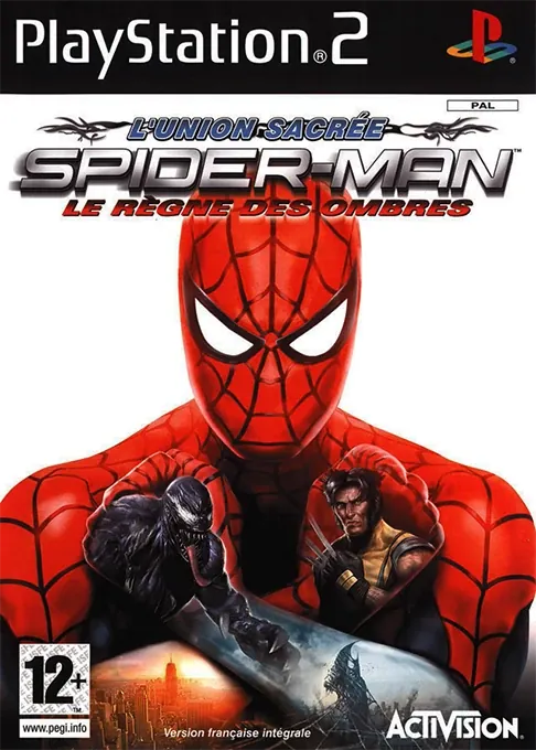 Jaquette de Spiderman le règne des ombres l'union sacrée