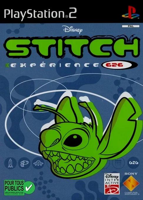 Jaquette de Stitch Expérience 626