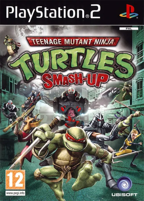 Jaquette de Teenage Mutant Ninja Turtles : Smash-Up