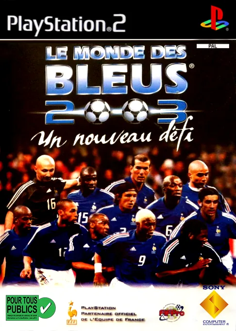 Jaquette de Le Monde des Bleus 2003 : Un Nouveau Defi