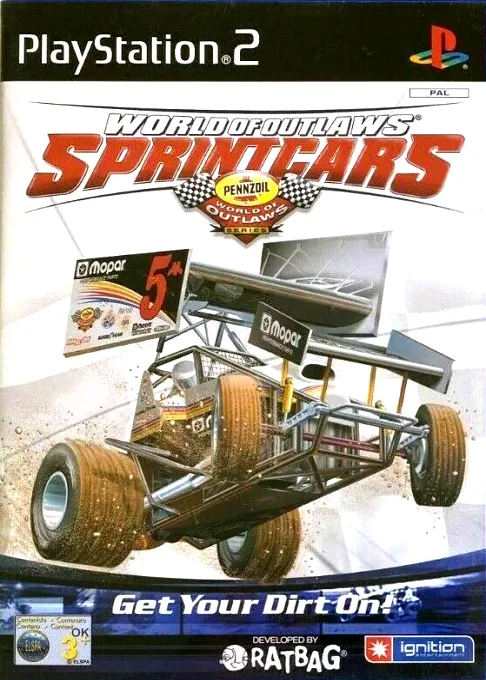 Jaquette de World of Outlaws : Sprint Cars