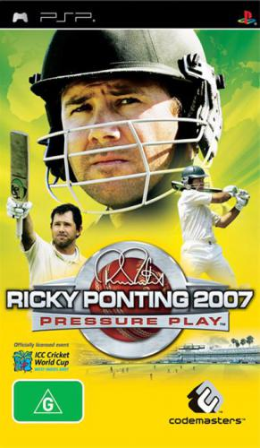 Jaquette de Brian Lara 2007 : Pressure Play