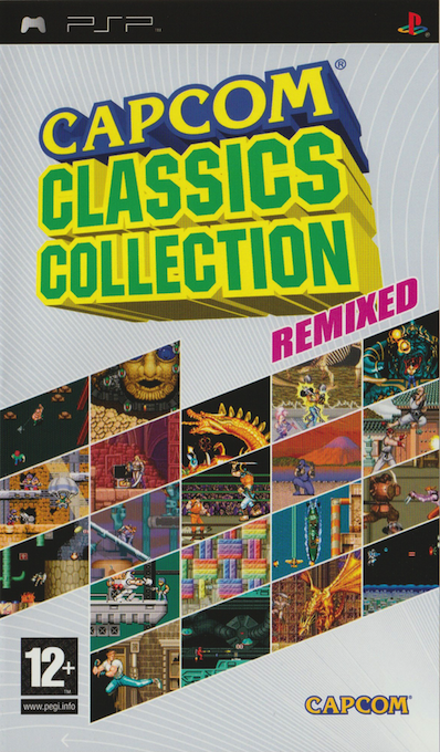 Jaquette de Capcom Classics Collection Remixed