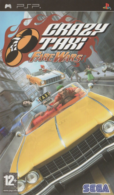 Jaquette de Crazy Taxi : Fare Wars