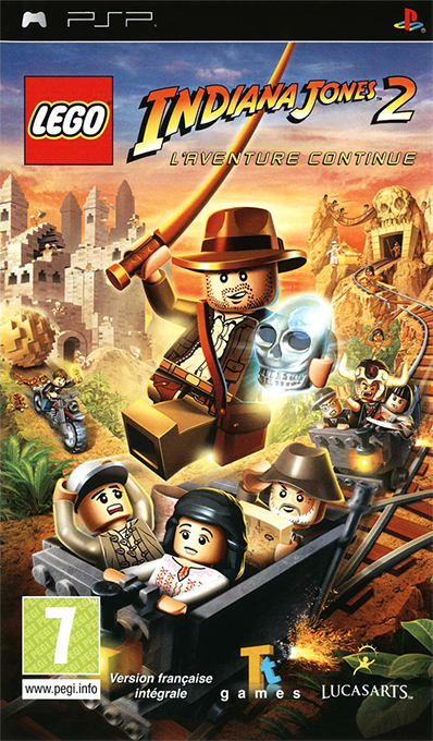 Jaquette de LEGO Indiana Jones 2 : The Adventure Continues