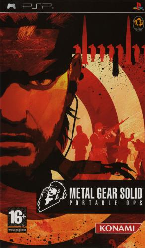 Jaquette de Metal Gear Solid : Portable Ops
