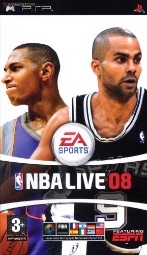 Jaquette de NBA Live 08