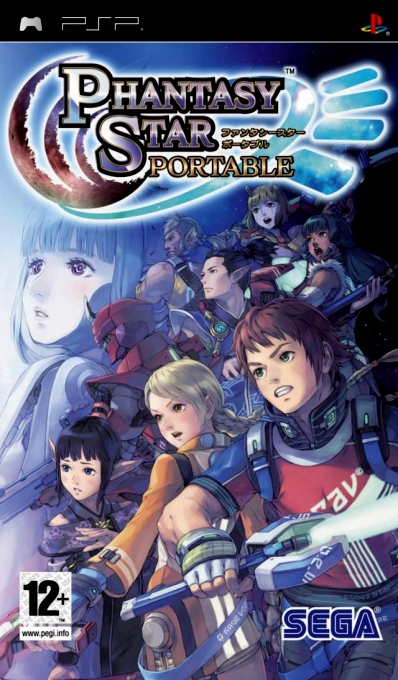 Jaquette de Phantasy Star Portable