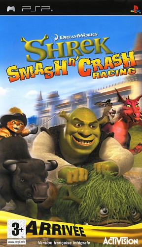 Jaquette de Shrek Smash n' Crash Racing