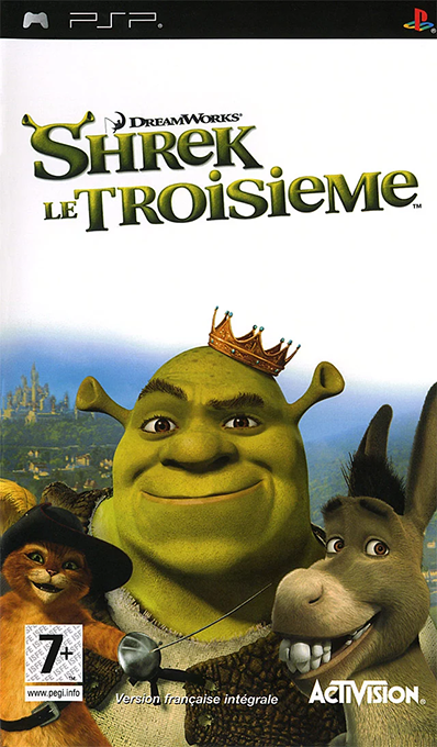 Jaquette de Shrek The Third