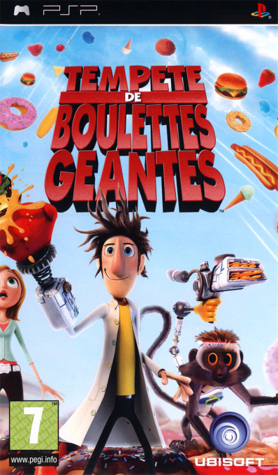 Jaquette de Cloudy with a Chance of Meatballs