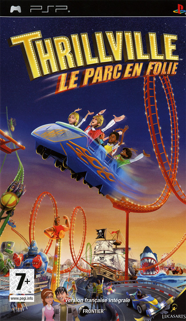 Jaquette de Thrillville : Off the Rails