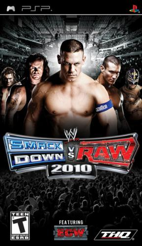 Jaquette de WWE SmackDown! vs. RAW 2010 featuring ECW