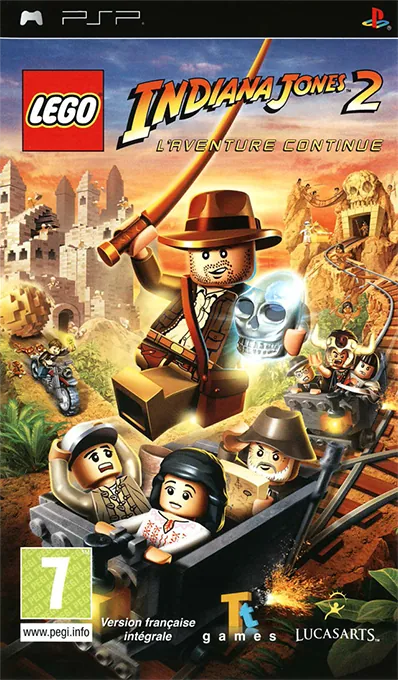 Jaquette de LEGO Indiana Jones 2 : The Adventure Continues