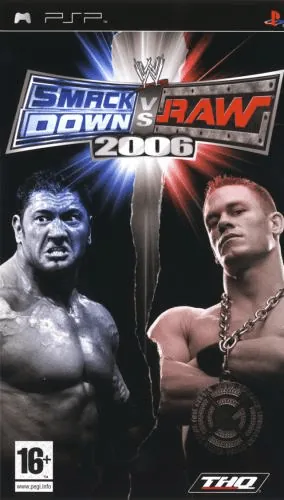 Jaquette de WWE SmackDown! vs. RAW 2006