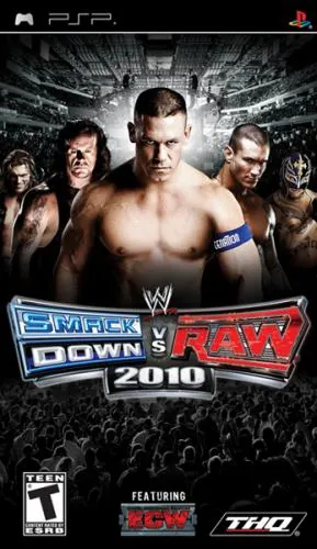 Jaquette de WWE SmackDown! vs. RAW 2010 featuring ECW