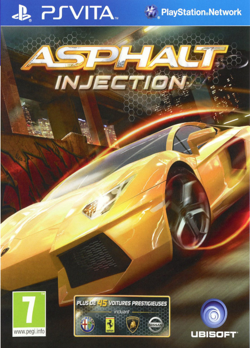 Jaquette de Asphalt Injection