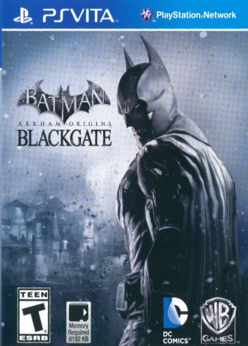 Jaquette de Batman Arkham Origins Blackgate