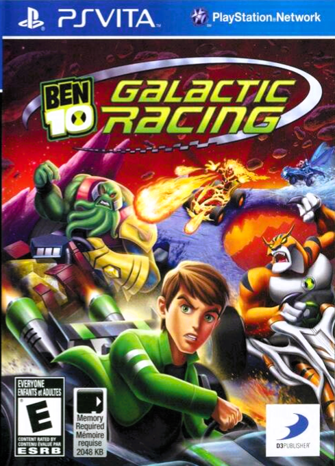 Jaquette de Ben 10 - Galactic Racing