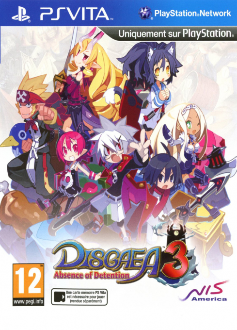 Jaquette de Disgaea 3 - Absence Of Detention