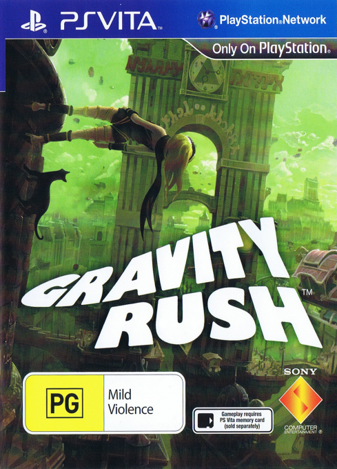 Jaquette de Gravity Rush