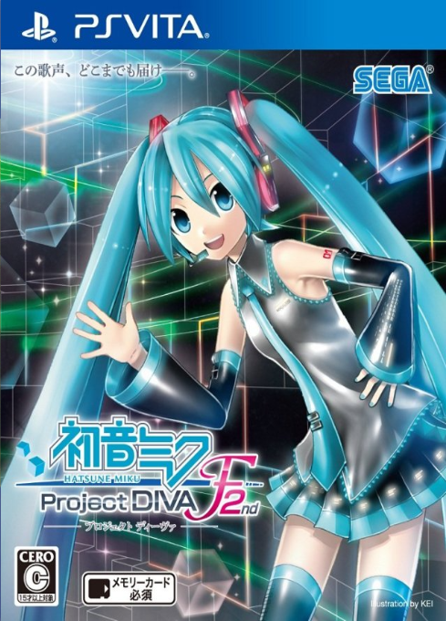 Jaquette de Hatsune Miku - Project Diva F 2nd
