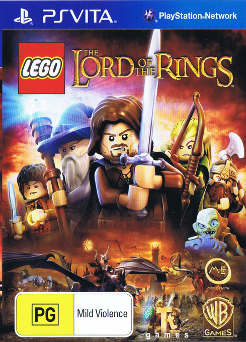 Jaquette de Lego Le Seigneur Des Anneaux