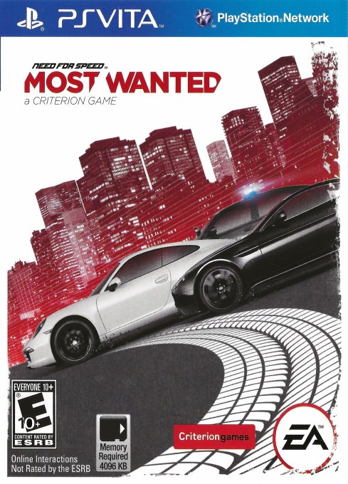 Jaquette de Need For Speed - Most Wanted