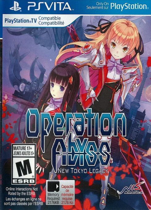 Jaquette de Operation Abyss - New Tokyo Legacy