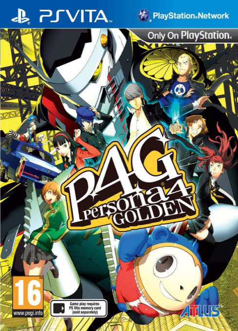Jaquette de Persona 4 Golden