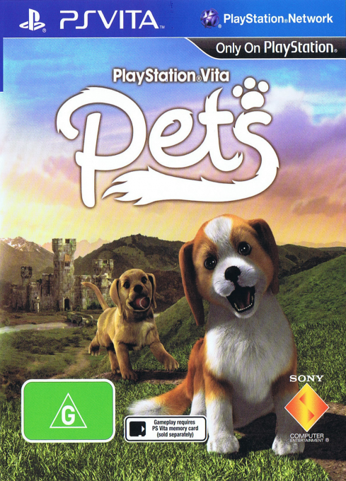 Jaquette de Playstation Vita Pets