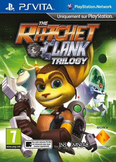 Jaquette de The Ratchet & Clank Trilogy