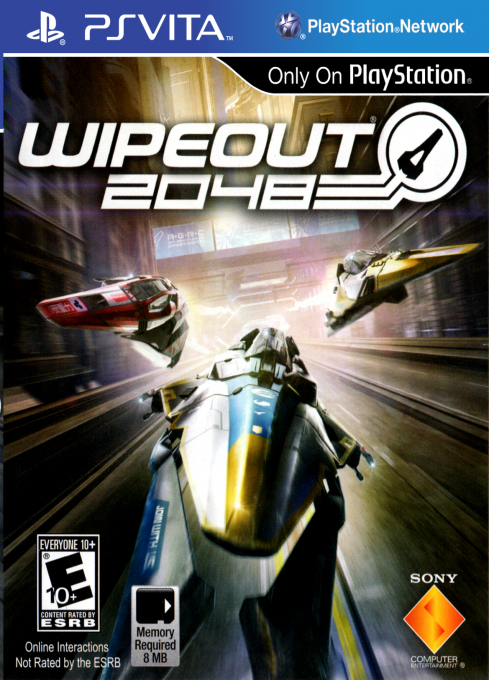 Jaquette de WipEout 2048