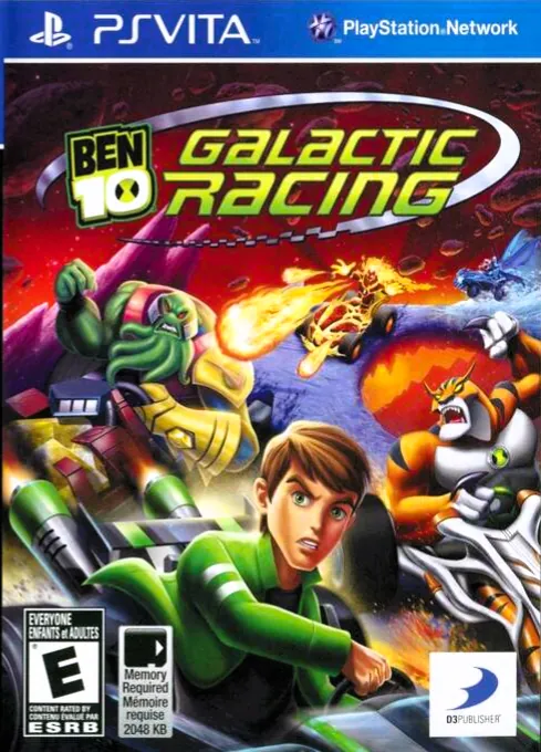 Jaquette de Ben 10 - Galactic Racing