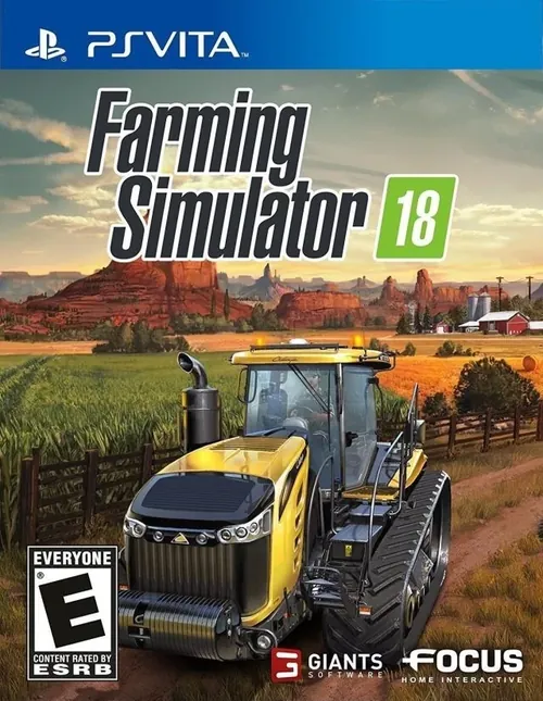 Jaquette de Farming Simulator 18