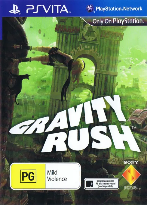 Jaquette de Gravity Rush