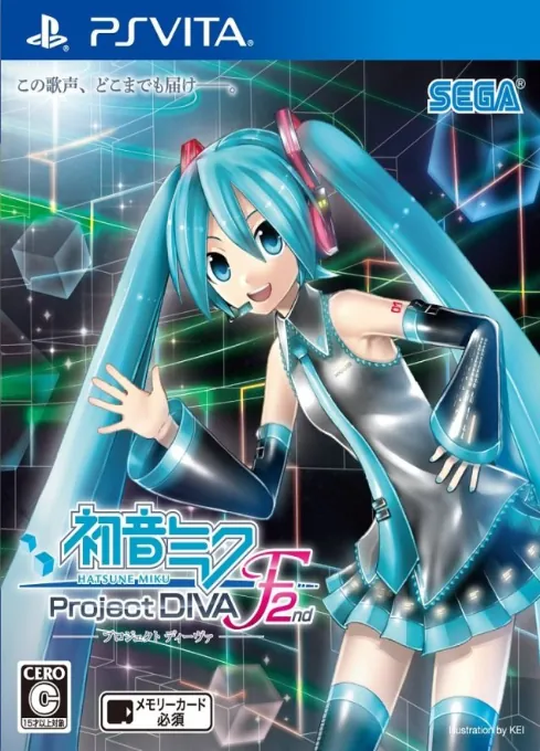 Jaquette de Hatsune Miku - Project Diva F 2nd