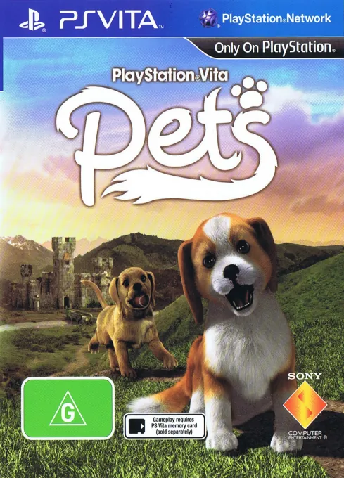 Jaquette de Playstation Vita Pets