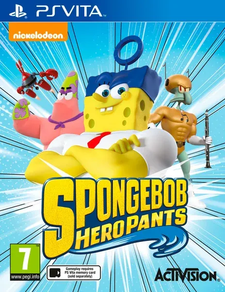 Jaquette de Spongebob Heropants