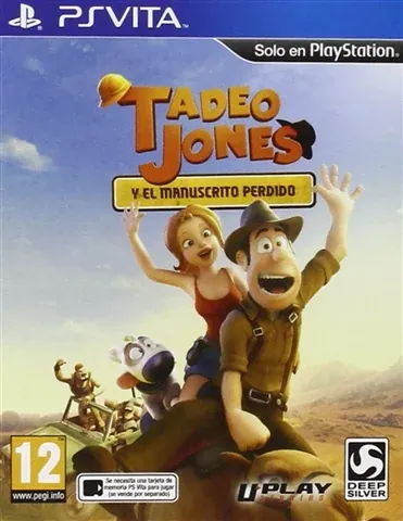Jaquette de Tadeo Jones Y El Manuscrito Perdido