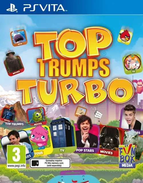 Jaquette de Top Trumps Turbo