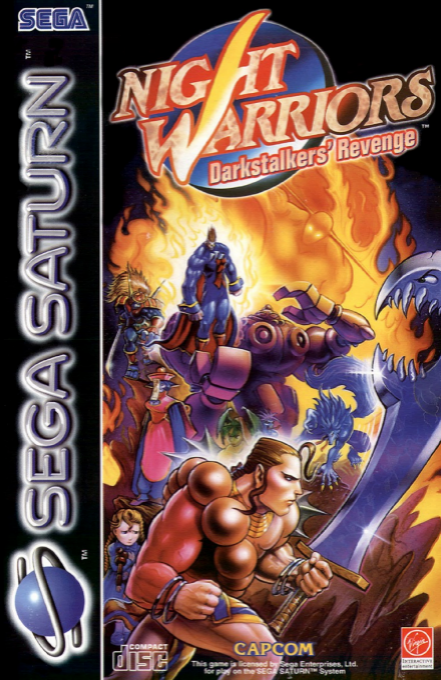 Jaquette de Night Warriors : Darkstalkers' Revenge