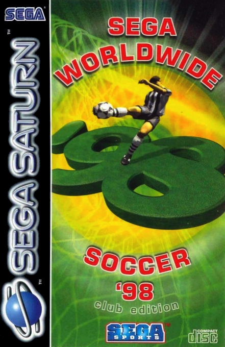 Jaquette de Sega Worldwide Soccer '98 : Club Edition